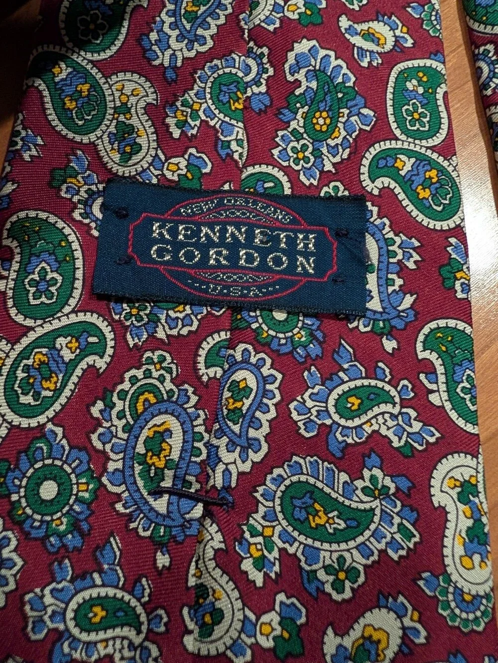 Vintage Paisley Silk Tie Bundle- Red, Burgundy & Black Options
